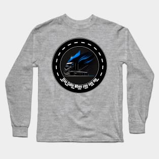 Truck Road Life Design Long Sleeve T-Shirt